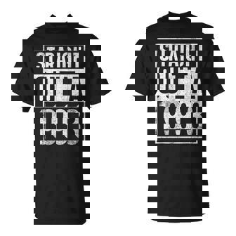 Straight Outta 1993 Year Of Birth Birthday Unisex T-Shirt | Mazezy