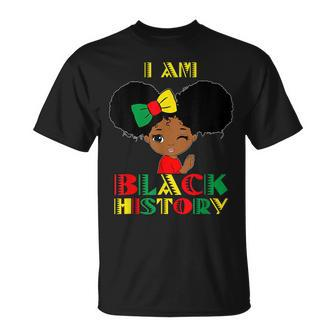 I Am The Strong African Queen Girl Pretty Black And Educated T-Shirt - Seseable