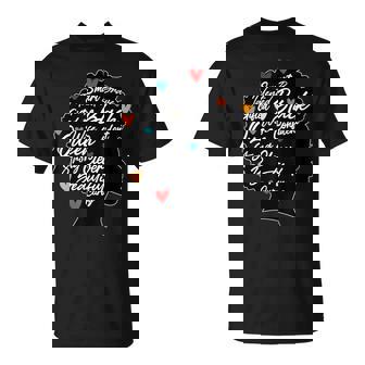 Strong Black Woman Black Queen Melanin Queen Unisex T-Shirt | Mazezy