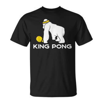 Table Tennis For Ping Pong Player - King Pong T-shirt - Seseable