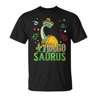 Tacosaurus Cinco De Mayo Taco Dinosaur Unisex T-Shirt | Mazezy