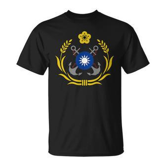 Taiwan Navy Unisex T-Shirt | Mazezy UK