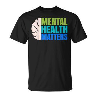 Mental Health Matters Green For Mental Health Awareness T-shirt - Thegiftio UK