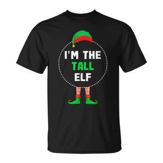 Im The Tall Elf Christmas T-shirt - Seseable