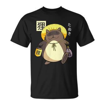 Tanuki Yokai Unisex T-Shirt - Monsterry