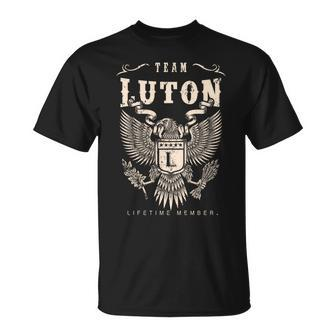 Team Luton Lifetime Member Unisex T-Shirt - Seseable