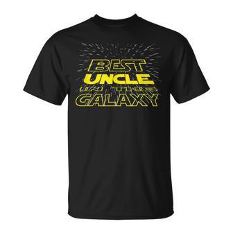 The Best Uncle In The Galaxy Family Unisex T-Shirt