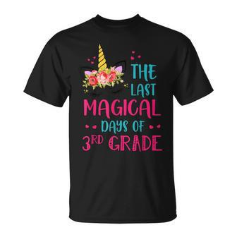 The Last Magical Day Of 3Rd Grade Unicorn Shirts For Kids Unisex T-Shirt | Mazezy