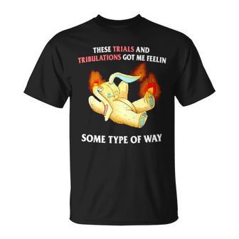 These Trials And Tribulations Got Me Feelin Some Type Of Way Unisex T-Shirt | Mazezy