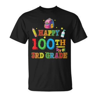 Third Team 3Rd Grade Teacher Happy 100Th Day Of School T-shirt - Thegiftio UK
