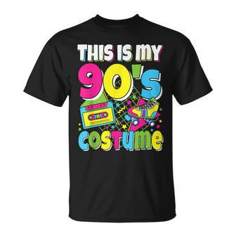 This Is My 90S Costume 90S Theme Outfit Nineties 1990S Unisex T-Shirt | Mazezy