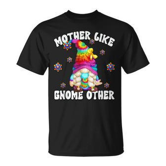 Tie Dye Hippie Grandma Gnome Graphic For Women Hippie Mom Unisex T-Shirt | Mazezy AU