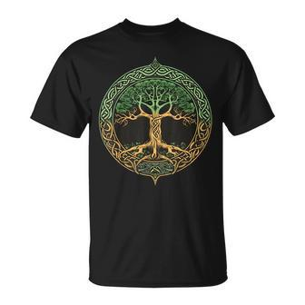 Tree Of Life Yggdrasil Unisex T-Shirt | Mazezy