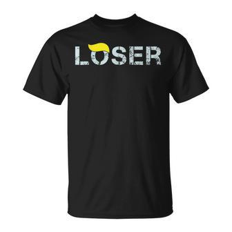 Trump Is A Loser Biden Wins Military Style Gift For Democrat Unisex T-Shirt | Mazezy