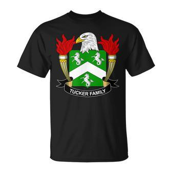 Tucker Coat Of Arms Crest T-shirt - Thegiftio UK