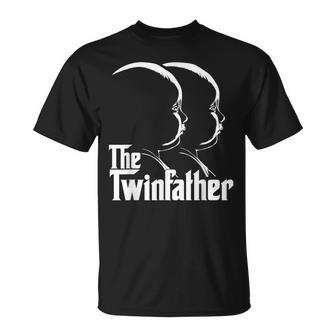 Mens The Twinfather Father Of Twins Dad T-Shirt - Seseable
