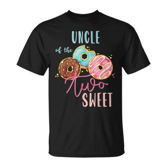 Uncle Sweet Two Donut Birthday Party Theme Girl Unisex T-Shirt | Mazezy CA