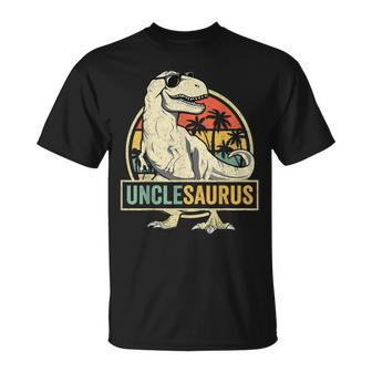 Unclesaurus T Rex Dinosaur Uncle Saurus Family Matching Unisex T-Shirt | Mazezy