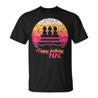 Unser Geburtstag Papa Geschenk T-Shirt - Seseable