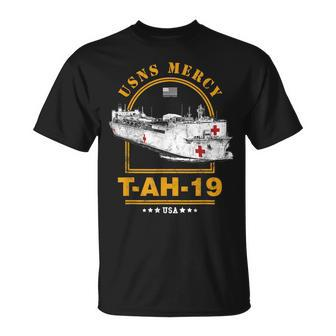Usns Mercy Tah19 Hospital Ship Unisex T-Shirt | Mazezy
