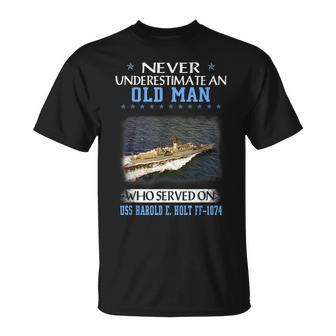 Uss Harold E Holt Ff-1074 Veterans Day Father Day T-Shirt - Seseable