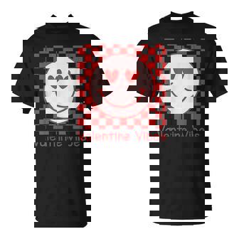 Valentine Vibes Cute Smile Face Meme Valentines Day T-Shirt | Seseable CA