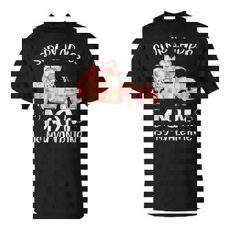 Valentines Day Sorry Ladies Mom Is My Valentine Hearts T-Shirt - Seseable