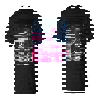 Vaporwave Car Synthwave City Vaporwave Aesthetic T-shirt - Thegiftio