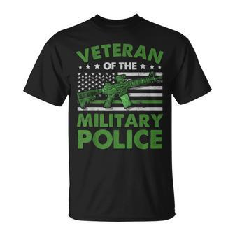 Veteran Of The Military Police T Men Retirement T-shirt - Seseable
