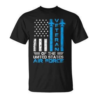 Veteran Of The United States Us Air Force Usaf T-Shirt - Seseable
