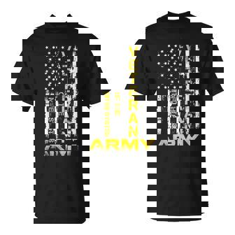Veteran Of United States Us Army Veteran Gold T-Shirt - Seseable