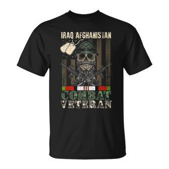 Veterans Day Iraq Afghanistan Combat Veteran Proud Us Army T-Shirt | Seseable UK