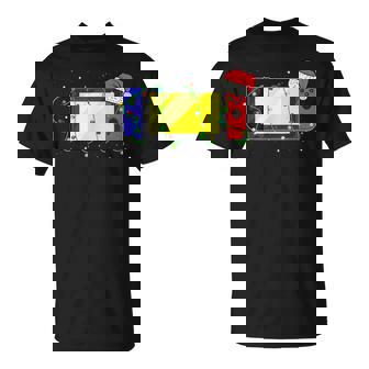 Video Game Controller Christmas Santa Hat Gamer Boys Toddler T-shirt - Thegiftio UK