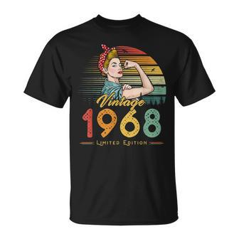 Vintage 1968 Limited Edition 1968 54Th Birthday 54 Years Old T-Shirt - Seseable