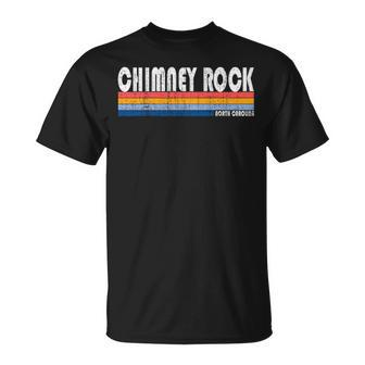 Vintage 70S 80S Style Chimney Rock Nc Unisex T-Shirt - Seseable