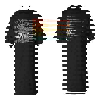 Vintage Baseball Players Baseball Is My Favorite Season T-Shirt - Seseable