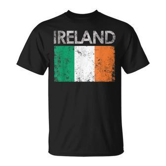 Vintage Ireland Irish Flag Pride T-Shirt - Seseable