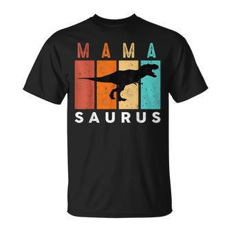 Vintage Mamasaurus Family Mama Saurus Dinosaurs Grandma Grab Unisex T-Shirt | Mazezy