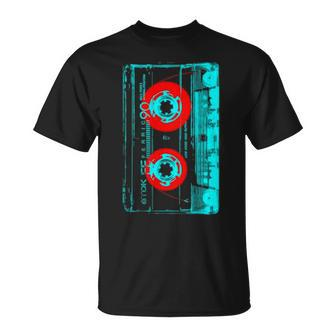 Vintage Retro Tuor Vintage Cassette Pop Art Style Unisex T-Shirt