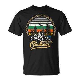Vintage Rising To The Challenge Cc Classical Conversation T-Shirt - Seseable