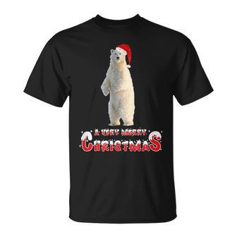 Weihnachten Eisbär Low Polygon Für Sie Und Ihn T-Shirt - Seseable