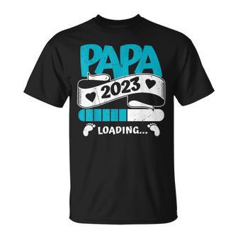 Werdender Papa 2023 T-Shirt, Ankündigung Vaterschaft Tee - Seseable