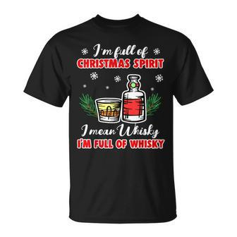 Whisky Party Christmas Outfit Xmas Idea Christmas T-shirt - Seseable