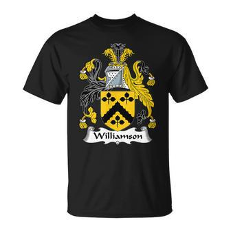Williamson Coat Of Arms Crest T-shirt - Thegiftio UK