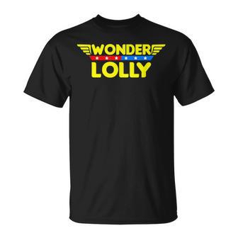 Wonder Lolly Mothers Day Gift Mom Grandma Unisex T-Shirt | Mazezy CA