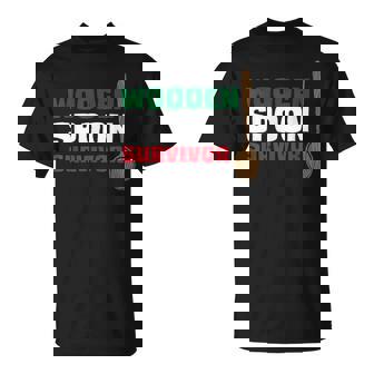 Wooden Spoon Survivor Italian Flag Unisex T-Shirt | Mazezy