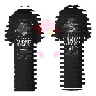 Workout Gnome Matching Family Pajamas Christmas T-shirt | Seseable FR