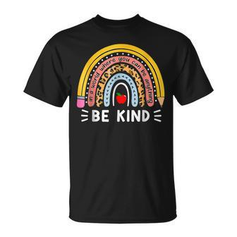 In A World Where You Can Be Anything Be Kind Kindness T-Shirt - Seseable