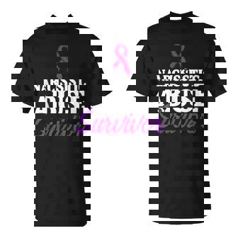 World Narcissistic Abuse Awareness Surviving Survivor T-shirt - Thegiftio UK