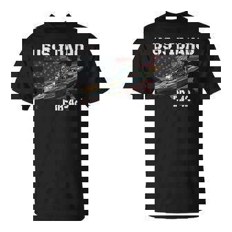 Ww2 American Battleship Uss Idaho Bb-42 Warships Veterans T-Shirt - Seseable